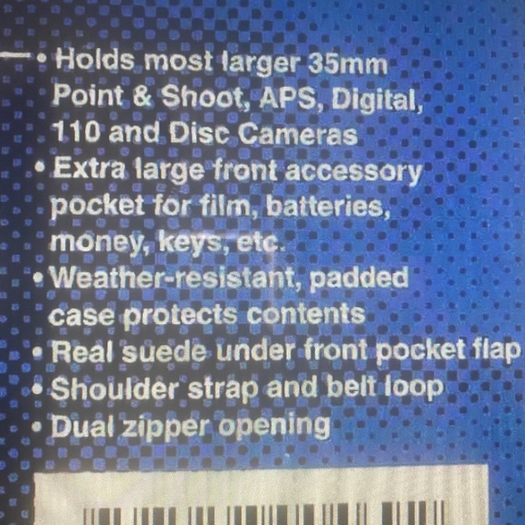 View I Y2K I Black Point & Shoot Camera Bag - Picture 16 of 16